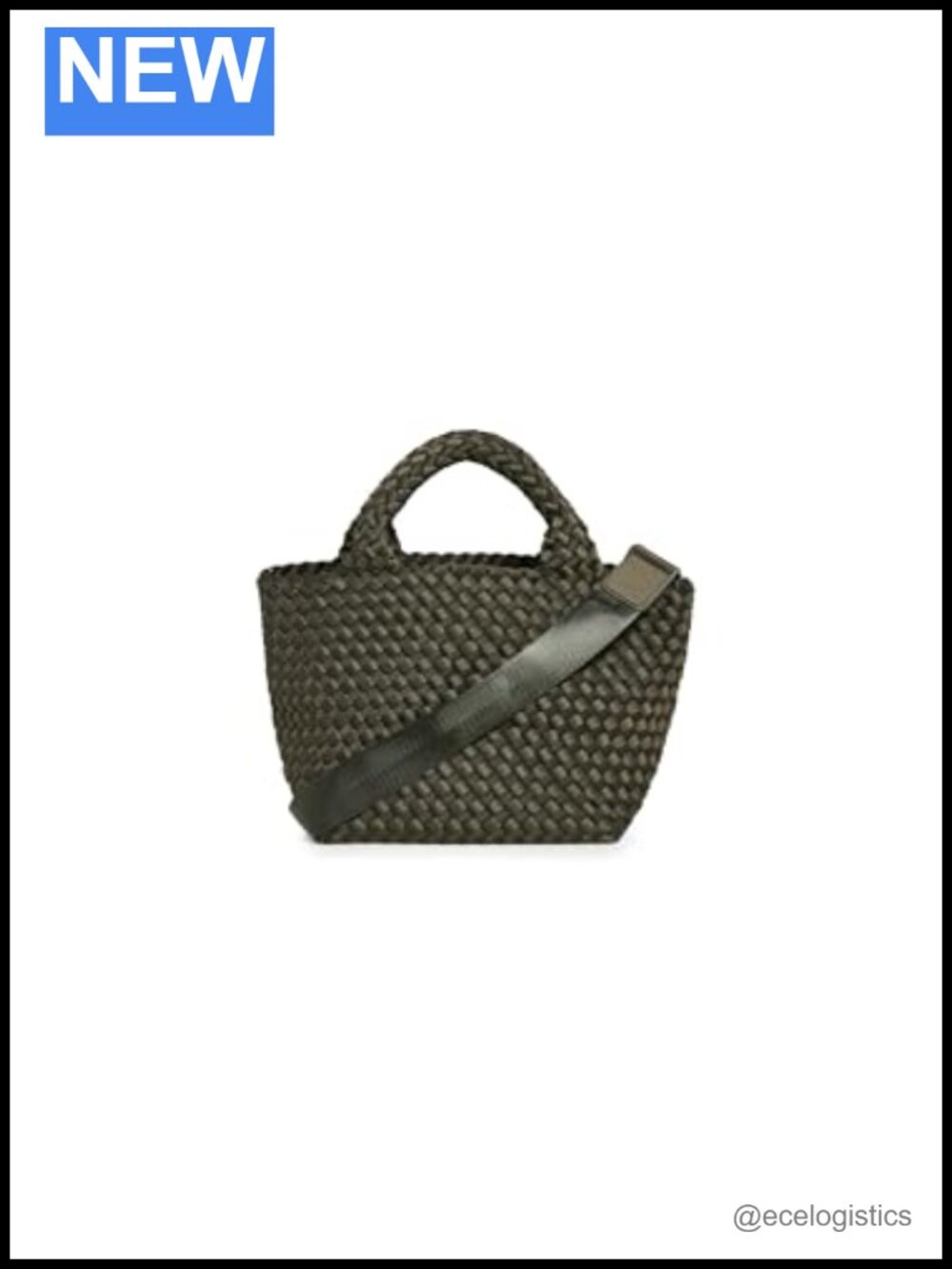 Woven Neoprene Tote Bag with Adjustable Strap